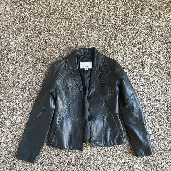Real leather jacket - Picture 2 of 6
